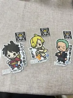 ONE PIECE ステッカー　3種セット（バラ売り可）