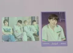 BTSミニフォトカード ソウジュSUGAユンギ.ユニット☆公式トレカ