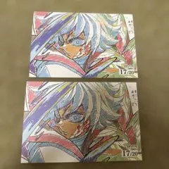 鬼滅の刃 ポストカード冨岡義勇2枚セット