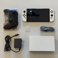 Nintendo Switch 有機ELモデル ホワイト　プロコンセット