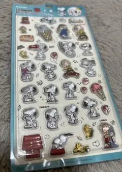 スヌーピー 3Dエンボスシール
