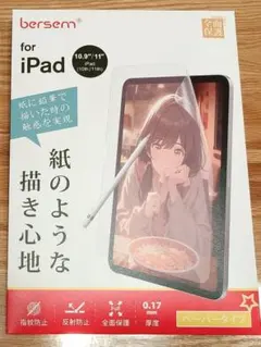 iPad 10.9/11インチ ペーパーライク保護フィルム（1枚分）