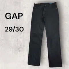 【ギャップ】ストレートデニム 1969 29/30 73/76 ブラック 細身