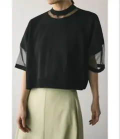 STYLEMIXER コンビネーションシアーニットトップのサムネイル