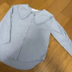 ZARA kids 長袖シャツ フリル付き襟 128cm