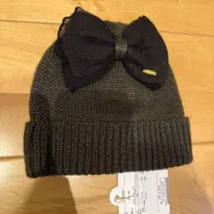 【新品未使用】apres les coursのベビー用ニット帽 46〜48