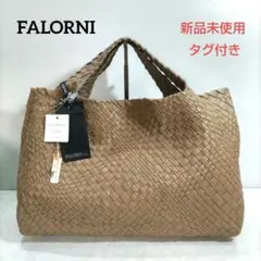 新品 FALORNI ファロルニ ラムレザー トートバッグのサムネイル