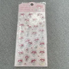 マイメロディ　ぷくっとシール