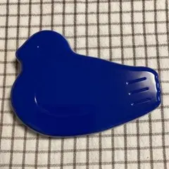 豊島屋　鳩サブレー限定缶　青