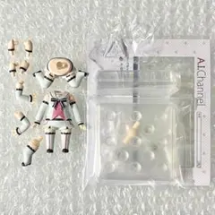 私服,体パーツ+座りパーツ+動画枠風シート ねんどろいど キズナアイ カスタム