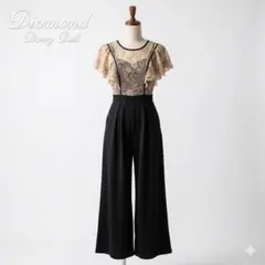 【新品タグ付】Dorry Doll ドリードール レース パンツドレス 38