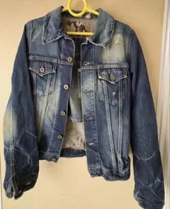 インディゴブルー デニムジャケット・スカートセット