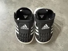 adidas ベビーサンダル 12cm ブラック