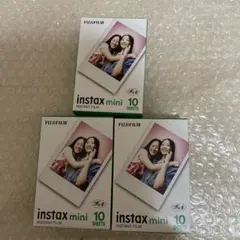 FUJIFILM instax mini インスタントフィルム 10枚×3