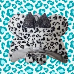 〖新品タグ付き〗♡ミニー♡ファンキャップ♡レオパード♡ヒョウ柄♡ディズニー♡