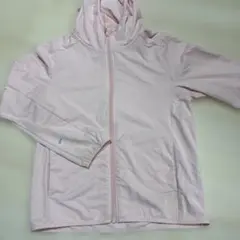 UNIQLO フード付き ドライパーカー 130cm ピンク