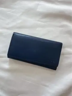 鑑定済　送料無料　ポールスミス キーケース　ネイビー　Paul Smith