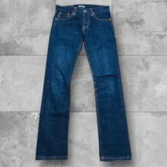 ETERNAL エターナル 日本製 濃紺 ストレート デニム レディース