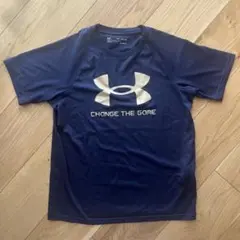 アンダーアーマー 半袖Tシャツ YXL ネイビー