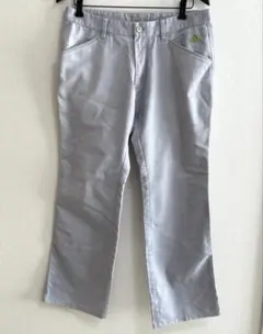 アディダス ゴルフ パンツ 85 L 古着 刺繍 ロゴ グレー テーラーメイド