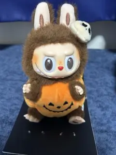 正規品POPMART ハッピーハロウィンパーティ　おすわりパンプキン　ラブブ