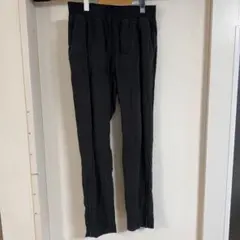 アンダーアーマー トレーニングパンツ メンズLG 黒 裾ジップ FITTED