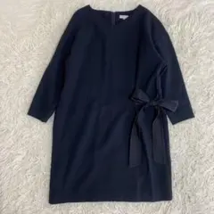 【極美品】マッキントッシュフィロソフィー フォーマルワンピース ネイビー　36