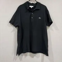 LACOSTE ポロシャツ ブラック SLIMフィットLサイズのサムネイル