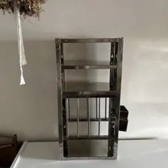 美品、電飾アクリル4面スタンド店舗看板 写真やメニュー22×22×150cm