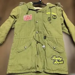 BABY DOLL フード付きダウンコート 130
