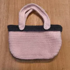 手編みトートバッグ