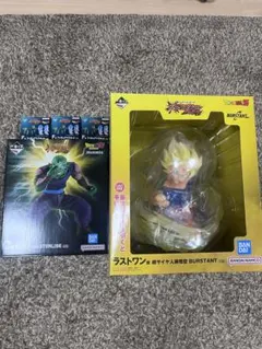 ドラゴンボール 一番くじ スペクタクルバトルB賞、 D賞、ラストワン賞