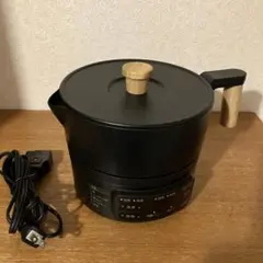 美品！山善 Casserolle 電気グリル鍋 EGD-D650(MB) - メルカリ