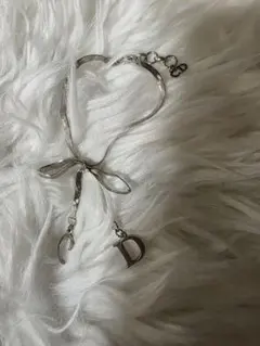 クリスチャン・ディオール　Dior リボンブレスレット
