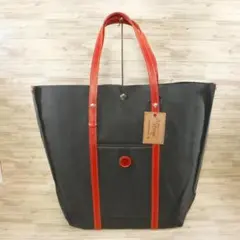 木の庄帆布 定価24000円 赤 栃木レザー 2WAY ショルダーバッグ 牛革 木の庄帆布 定価24000円 赤 栃木レザー 2WAY ショルダーバッグ 牛革