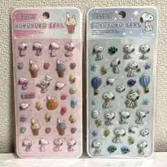 ⭐︎即日発送⭐︎スヌーピー ぷくぷくシール　ボンボンドロップふう　 2枚セット