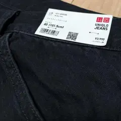 【新品】UNIQLO デニムパンツ 321-450245 W40（101.5㎝）
