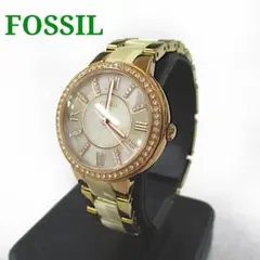FOSSIL フォッシル 腕時計 ゴールド ストーンベゼルのサムネイル
