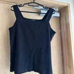ブラックリブタンクトップ サイズ11