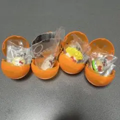 バンダイガチャ　ハローキティアメリカンデザイン　めじるしアクセサリー　4個セット