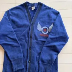Dry Bones カーディガン ブルー SMALLのサムネイル