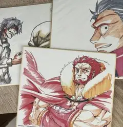 Fate/Zero 複製ミニ色紙 イスカンダル ライダー ufotable ジル