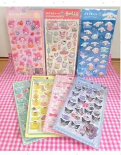 キャラクター シール おまとめ売り ぷっくり 立体シール 可愛い♡