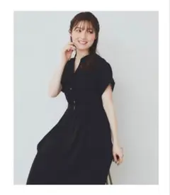index ダブルポケットスキッパーシャツワンピース　40L 美品