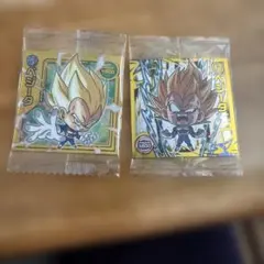 ドラゴンボール シール ベジータ 2枚セット