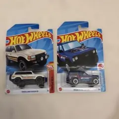キ*ン様 Hot Wheels トヨタ ランドクルーザー80 & 日産 パトロー