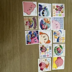 星のカービィ　シール13種セット