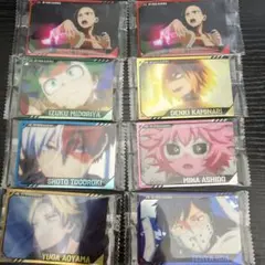 ヒロアカ　ウエハース　8枚まとめ売り