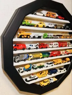 【トミカ】正12角形コレクションケース ミニカーケース　ミニカー以外の展示にも♪のサムネイル