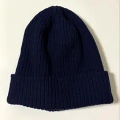 earth music&ecology ネイビー ニット帽